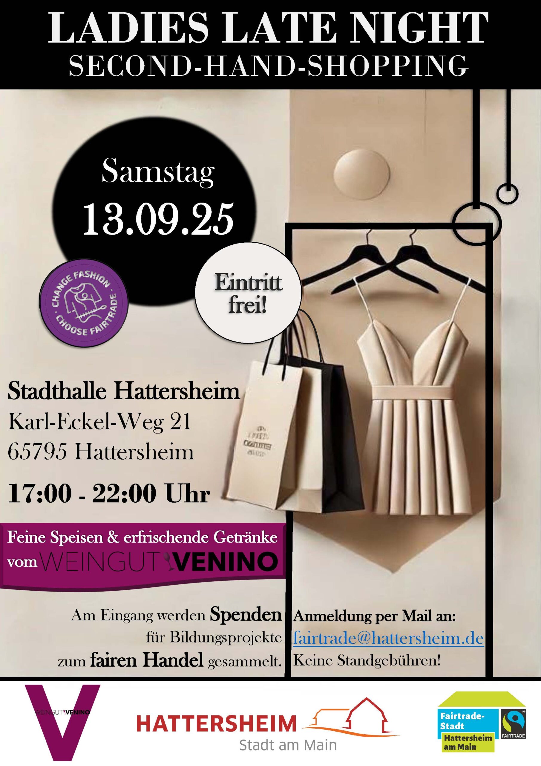 Ladies Night 2nd Hand-Shopping